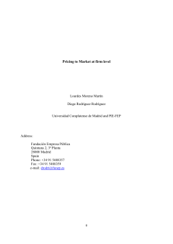 The effects of exchange rate variations on firm prices in home and