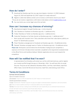 How do I enter? How can I increase my chances of winning? How