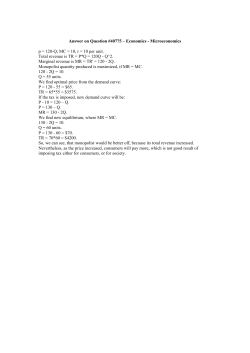 Answer on Question #40775 &ndash; Economics