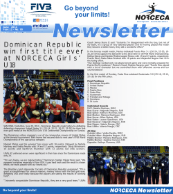 Dominican Republic win first title ever at NORCECA Girls` U18
