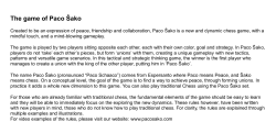 The game of Paco Ŝako
