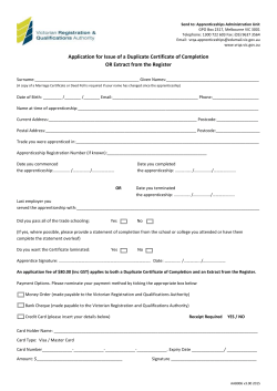 Application for Reissue of a Certificate form