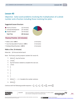 Lesson 40 - EngageNY