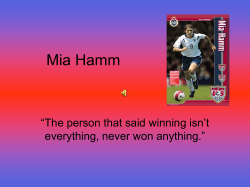 MIA HAMM
