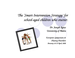 Smart Intervention Strategy