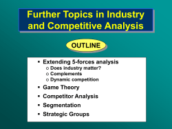 Intra-Industry Analysis