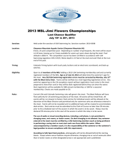2013 MSL-Jimi Flowers Championships