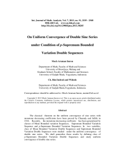 On uniform convergence of double sine series under condition of p