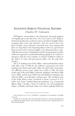 Incentive-Robust Financial Reform