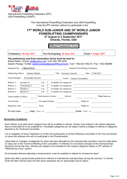 International Powerlifting Federation