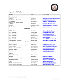 Position - New Canaan FC