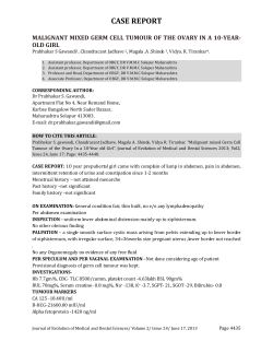 case report - journal of evolution of medical and dental sciences