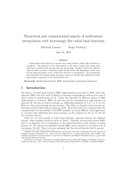 Theoretical and computational aspects of multivariate interpolation