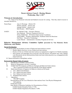 PAC Meeting Minutes 5-3-17