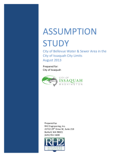 Assumption Study Report BEL