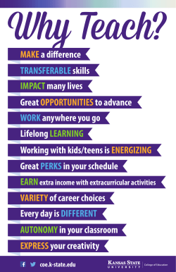 MAKEa di erence TRANSFERABLEskills IMPACTmany lives Great