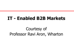 Enabled B2B Markets November 13