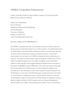 ASTRAL Compendium Enhancements Authors: John