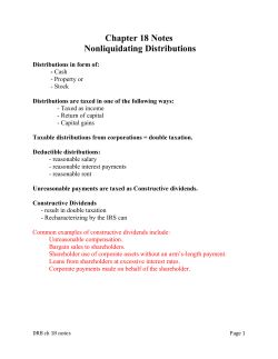 accumulated earnings and profits