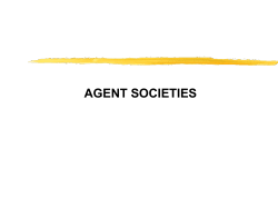 AGENT SOCIETIES