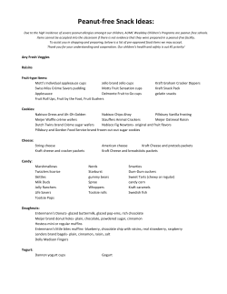 Gelatin cups- Jell-o, Wegman`s brand