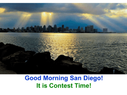 Day of Contest Presentation &ndash; PowerPoint