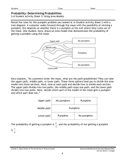Probability - Social Circle City Schools