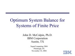 A Simple, Composite Metric for System Throughput