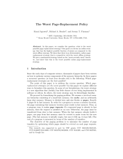 The Worst Page-Replacement Strategy