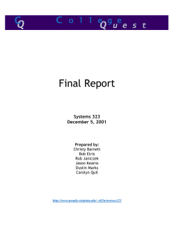 Usability Test Results for &ldquo;Fast Food Drive-Thru&rdquo;