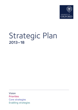 Strategic Plan - Mathematical Physical and Life Sciences Division