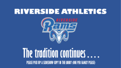 Fall Sports - Riverside RAMS Girls Lacrosse