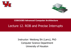 R1=R2*R3 - University of Houston