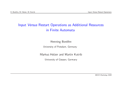 Input Versus Restart Operations as Additional Resources in Finite