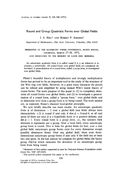 Round and Group Quadratic Forms over Global
