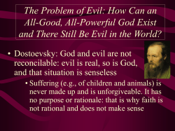 Problem of Evil
