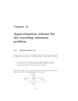 Approximation scheme for the traveling salesman problem