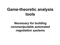 Game theory