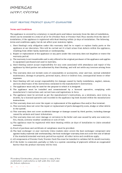 Immergas Intec System
