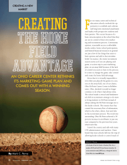 Creating the Home Field Advantage