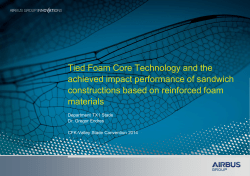 Tied Foam Core Technology and the achieved impact performance