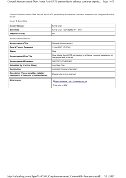 Page 1 of 1 General Announcement::New Jetstar Asia