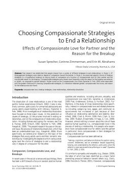Choosing Compassionate Strategies to End a