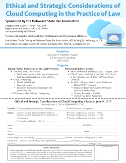 Ethical and Strategic Considerations of Cloud Computing in the