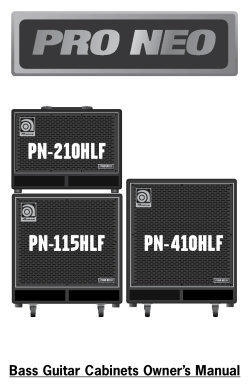 PN-210HLF PN-410HLF PN-115HLF