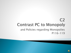 Marginal-Cost Pricing