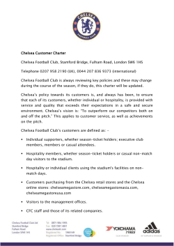 Chelsea Template Guidelines (Main Title)