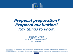 Quality of the proposed coordination and/or