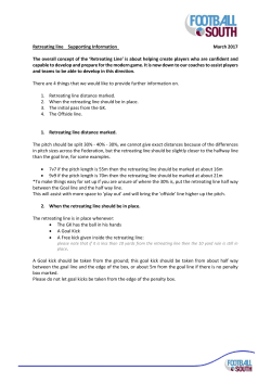 Retreating line Supporting Information March 2017 The overall