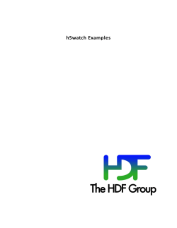 h5watch Examples